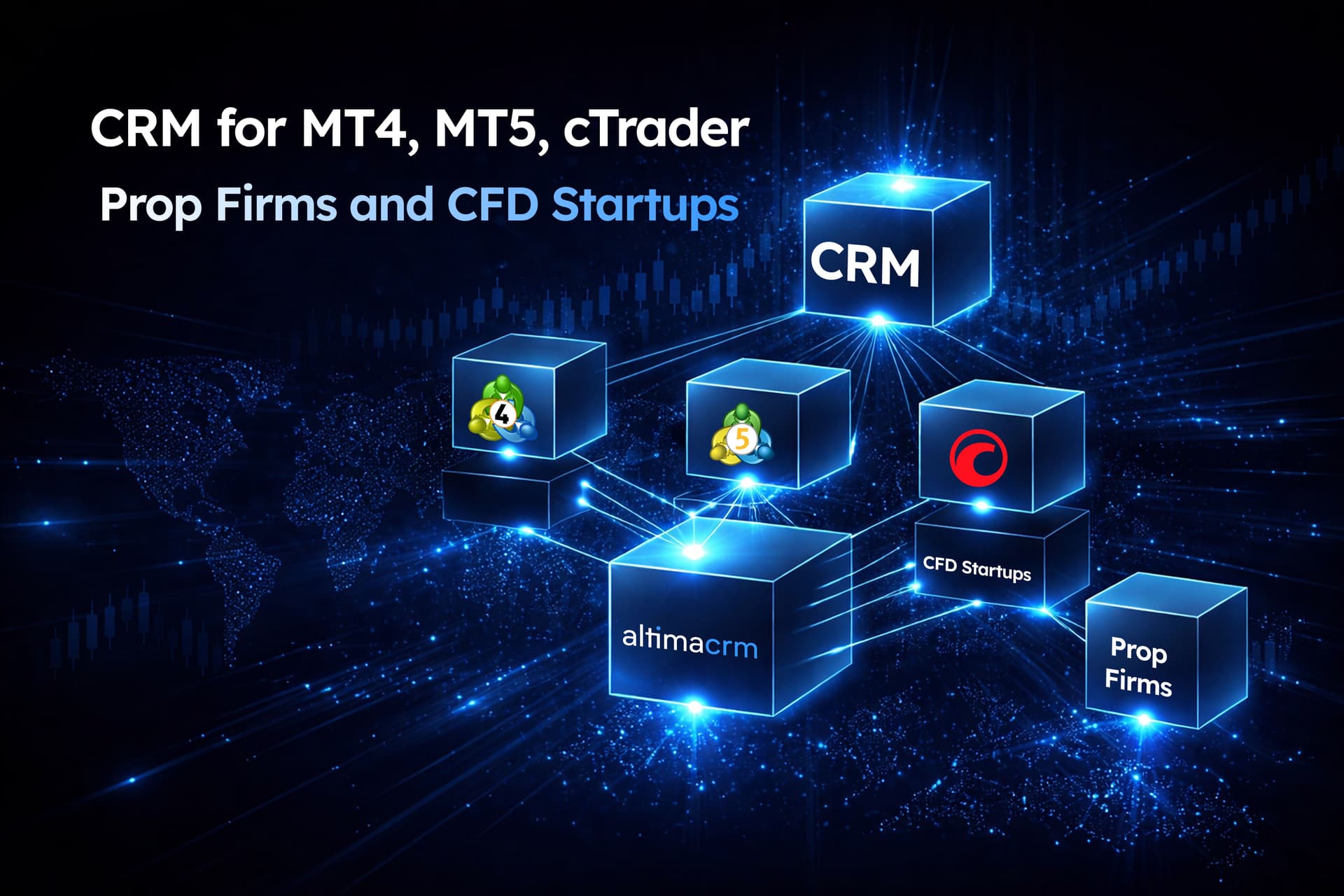 CRM for MT4, MT5, cTrader, Prop Firms and CFD Startups