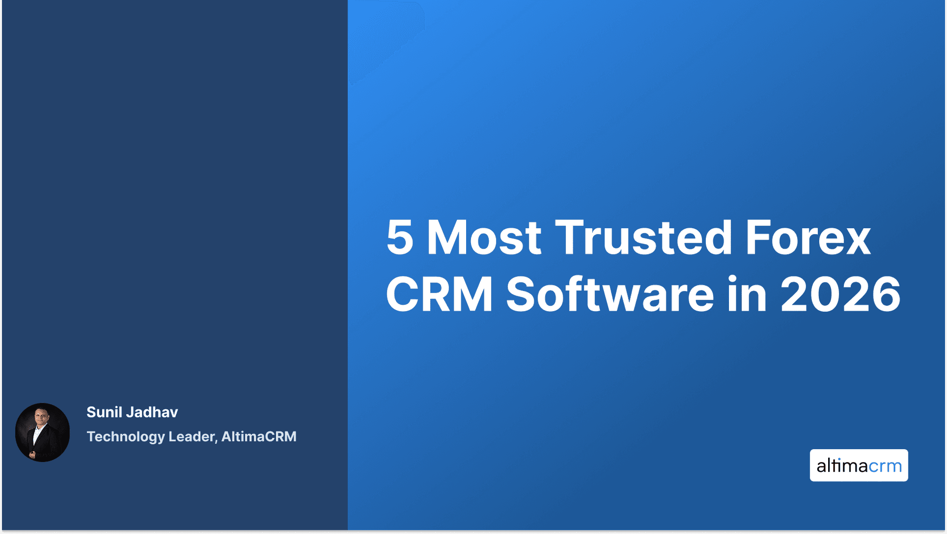 5 Most Trusted Forex CRM Software in 2026