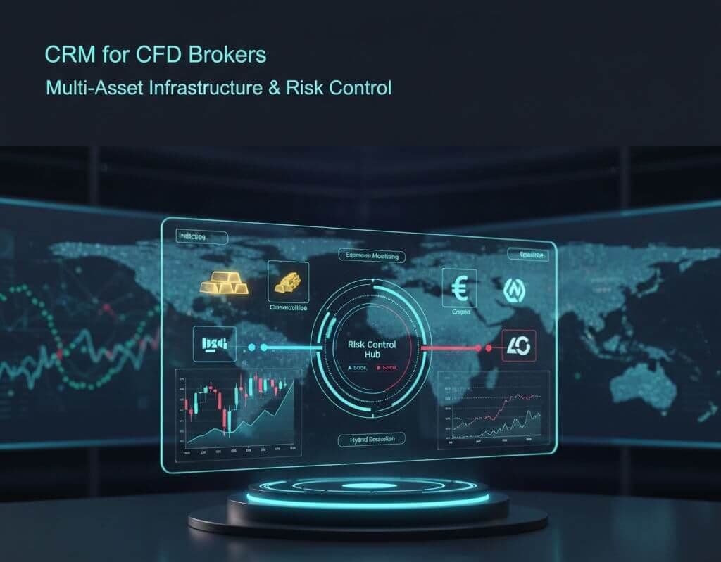 CRM for CFD Brokers: Infrastructure, Risk Control & Operational Architecture