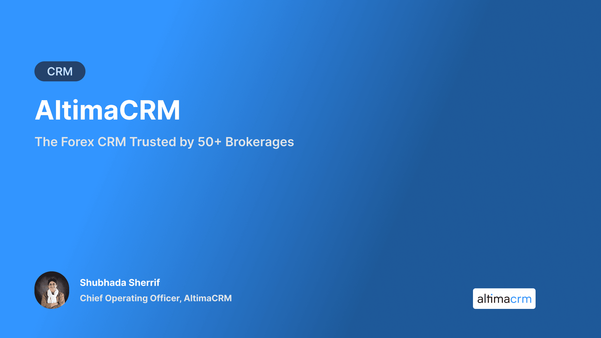 AltimaCRM: The Forex CRM Trusted by 50+ Brokerages